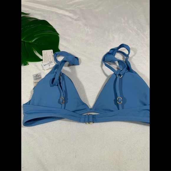 NWT $99 L Space Kingsley‎ Bikini Top in Ocean Blue [SZ Large ] - Picture 5 of 8